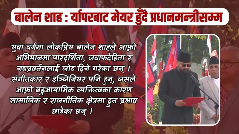 Balen Shah Prime Minister