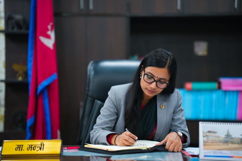 Minister Sobita Gautam Desk