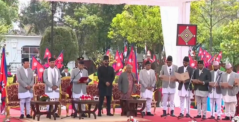 Newly Appointed Ministers Take Oath
