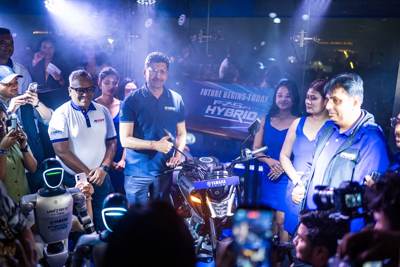 Yamaha Nepal's First Hybrid Motorcycle