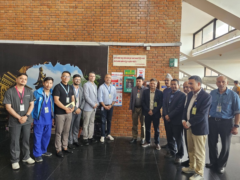 HAMS Hospital AED Installation