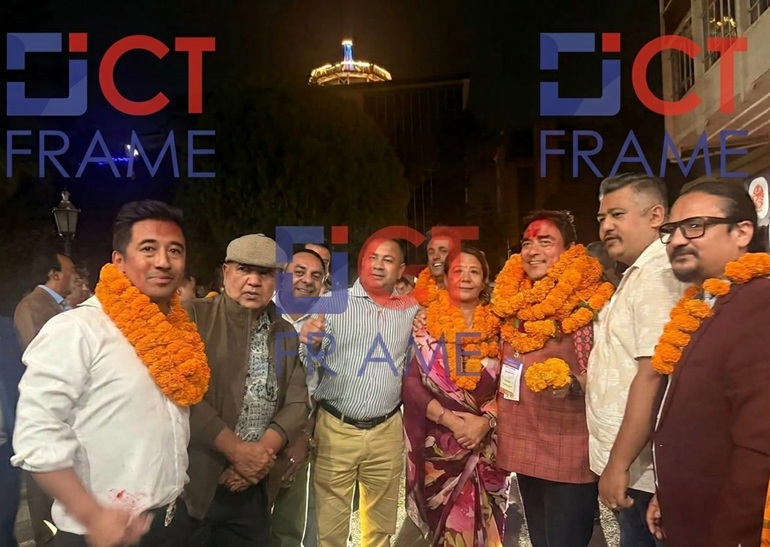 Commodity VP Naresh Lal Shrestha Win