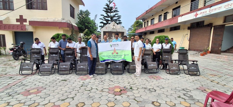 Kamana Sewa Donates Donor Beds
