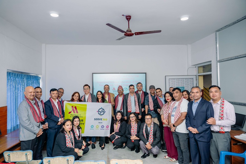 Marriott Kathmandu School CSR