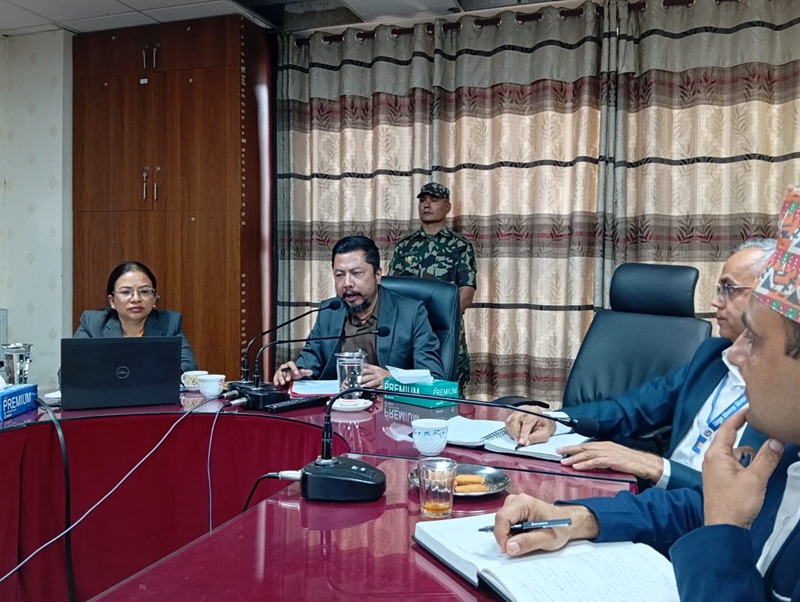 Minister Shrestha Employee Suggestions