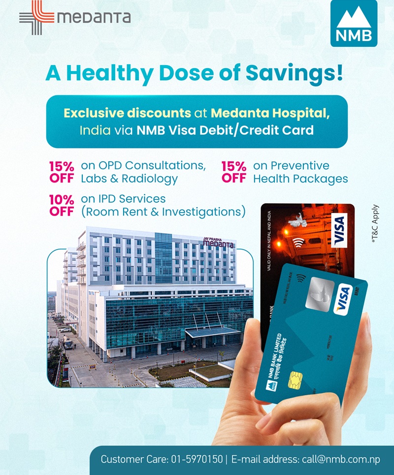 NMB Bank Medanta Discount