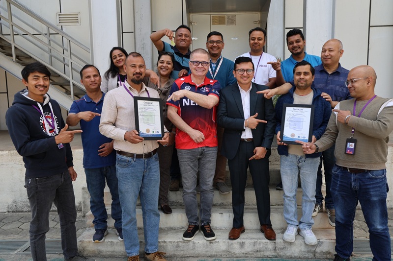 Ncell ISO certifications Nepal