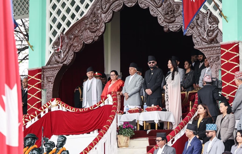 President Paudel Republic Nation Building