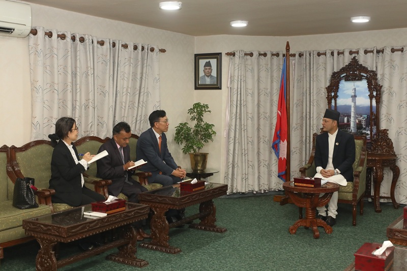 Speaker Aryal Korean Ambassador