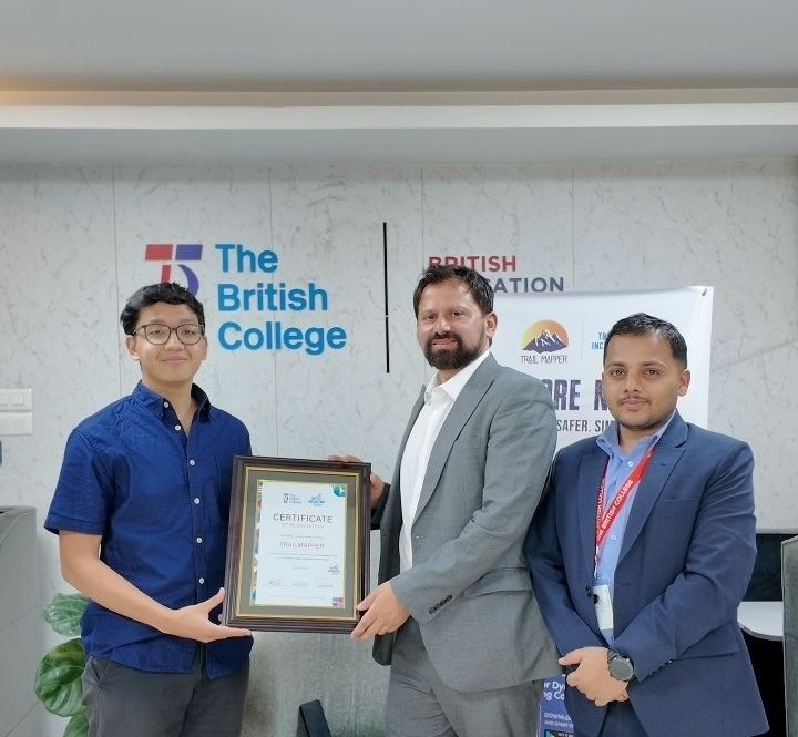 TBC students launch Trailmapper Nepal