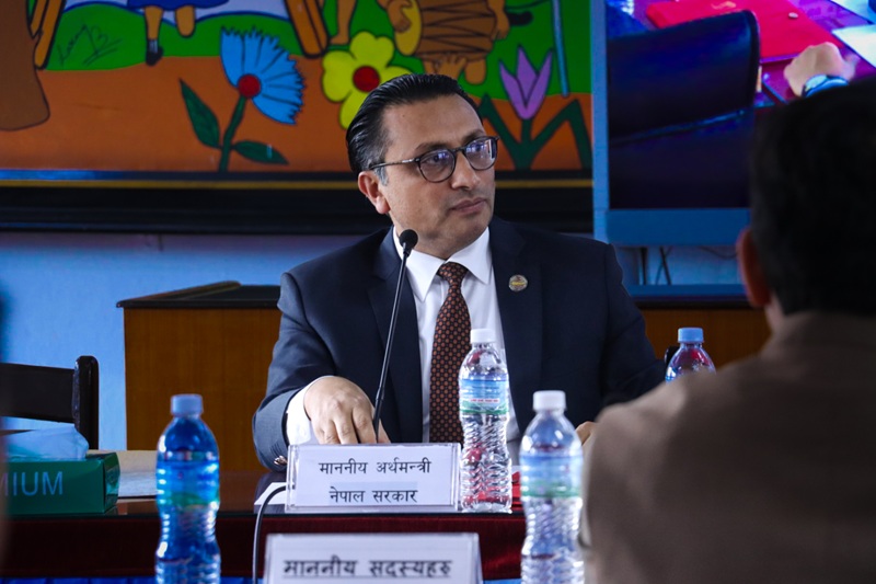 आर्थिक विधेयकमा देखिएका त्रुटि विधिसम्मत तरिकाले सच्याइएको छ : अर्थमन्त्री 