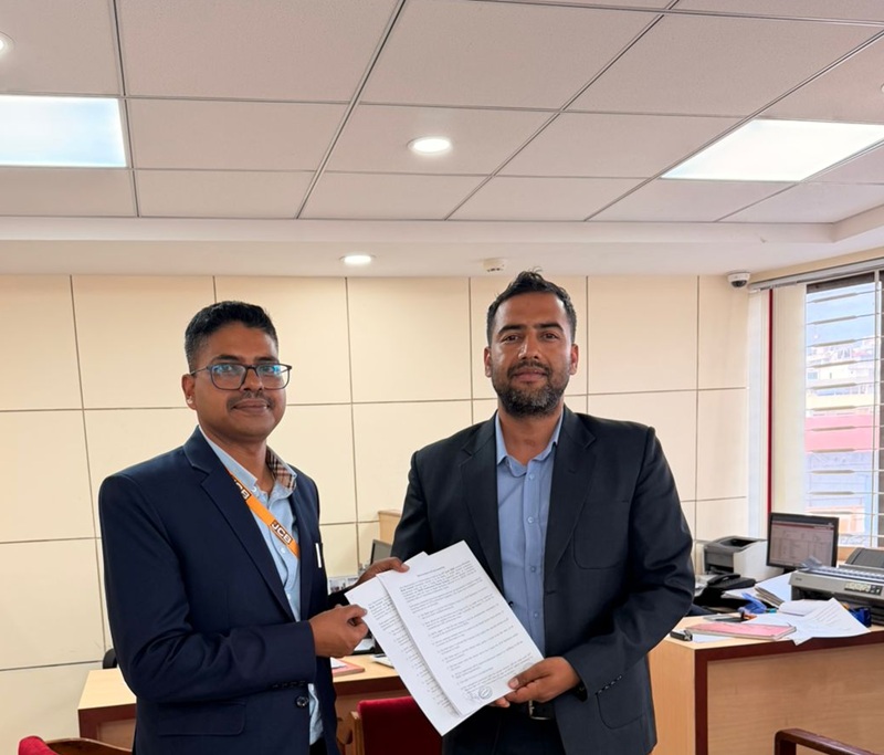 ७ दिनमै ऋण स्वीकृत हुने: JCB खरिदका लागि MAW Earthmovers र Everest Bank बीच सम्झौता