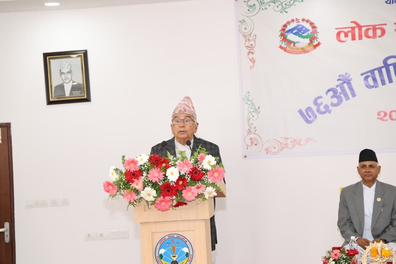 सुशासनमार्फत प्रभावकारी सेवा प्रवाह र तिब्र विकास नै जनताको चाहना : राष्ट्रपति 
