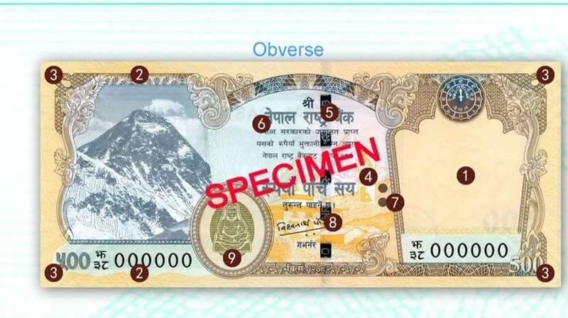 गभर्नर विश्वनाथ पौडेलको हस्ताक्षरसहित नयाँ ५०० रुपैयाँका नोट आजदेखि चलनचल्तीमा