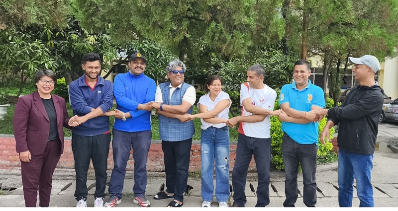 ‘क्लिन एण्ड ग्रीन स्पोर्ट्स’का लागि विभिन्न खेल संघहरूको ऐतिहासिक ऐक्यवद्धता