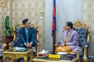 मन्त्री मेहता र राजदूत योङबीच भेट: कोरियामा रहेका नेपालीको स्वास्थ्यमा ध्यान दिन आग्रह