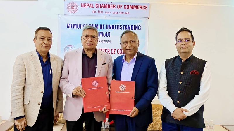नेपाल चेम्बर अफ कमर्स र नेपाल मेडिसिटी अस्पतालबीच स्वास्थ्य सेवा सम्झौता