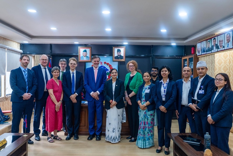 स्वास्थ्य मन्त्री निशा मेहता र जर्मन प्रतिनिधिमण्डलबीच भेट, स्वास्थ्य क्षेत्रमा सहयोग बढाउने प्रतिबद्धता