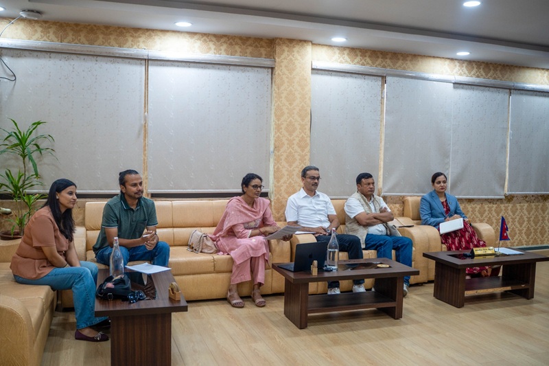 डिजिटल स्वास्थ्य सेवा र टेलिमेडिसिन विस्तारबारे स्वास्थ्य मन्त्री मेहतासँग छलफल