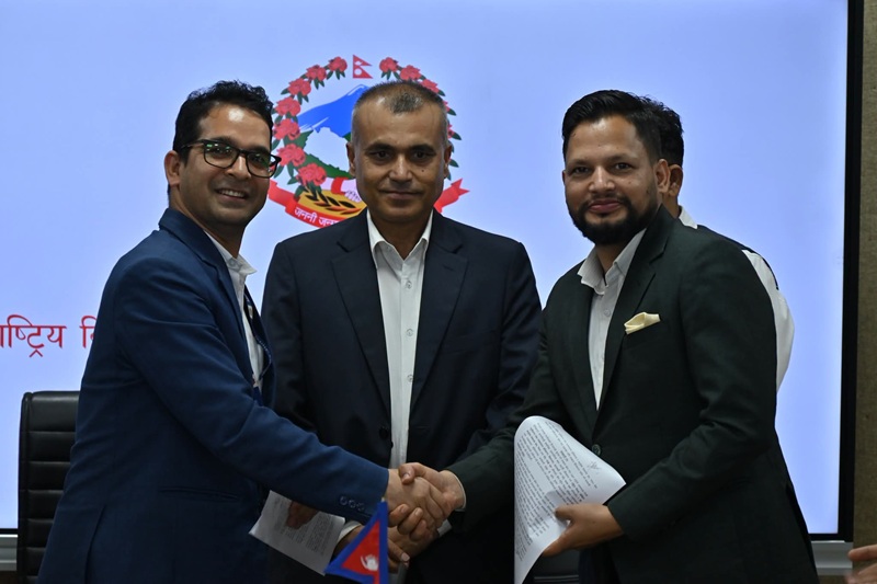 विपद् व्यवस्थापनको लागि हेलिकप्टर, ड्रोन र राफ्टका लागि तीन संस्थासँग सम्झौता