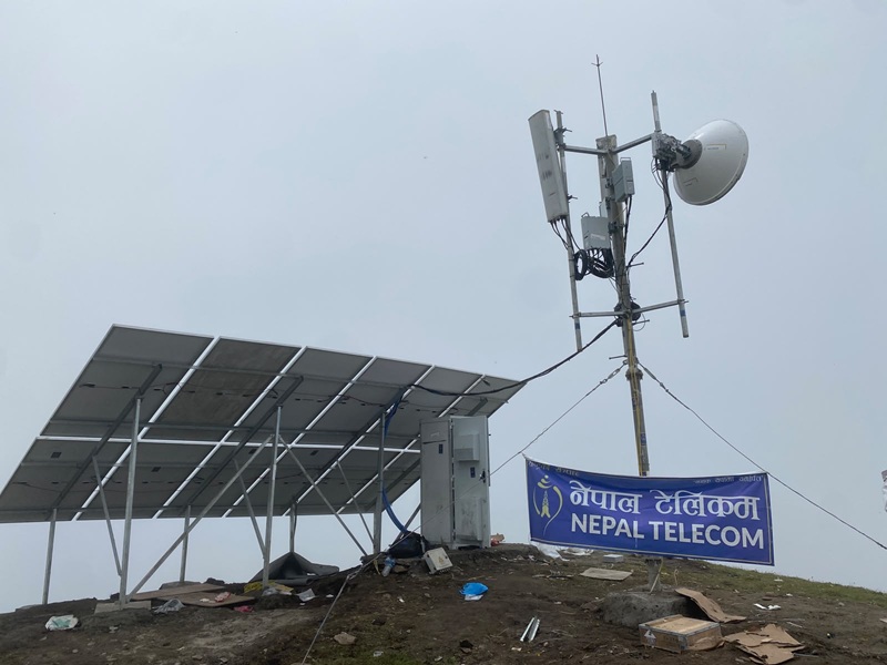 बडीमालिकामा नेपाल टेलिकमको फोरजी सेवा सञ्चालन, तीर्थयात्रीलाई सहज