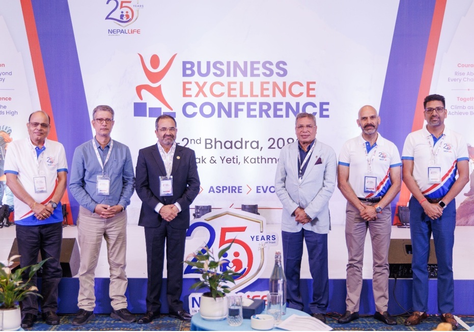 नेपाल लाइफको ‘Business Excellence Conference’ सम्पन्न, १३ अर्बभन्दा बढी प्रथम बीमा शुल्क संकलन