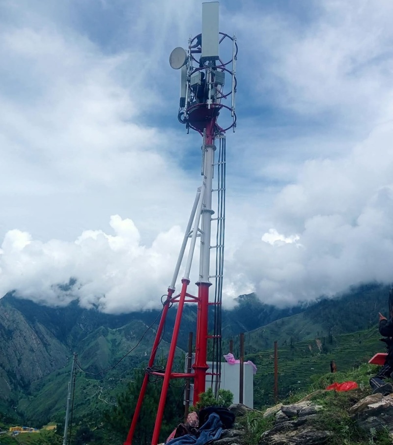 मुगुको बाम गाउँमा नेपाल टेलिकमको फोरजी सेवा सञ्चालन