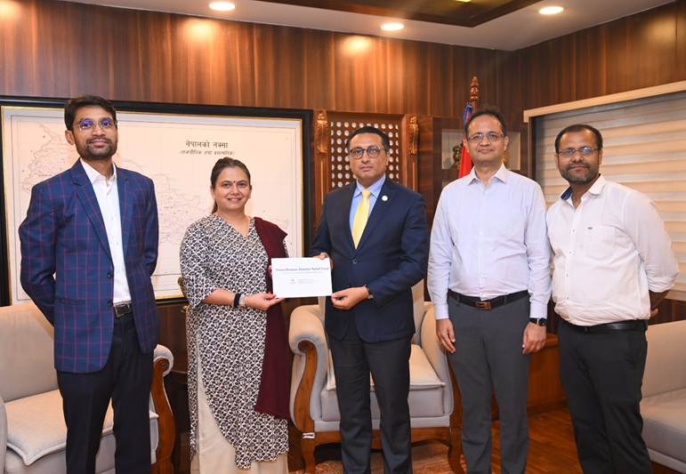 राष्ट्रिय विपद्‌मा शंकर ग्रुपको ४ करोड सहयोग, २५०० थान टेन्ट पनि उपलब्ध