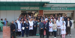 बाढीपीडितको उद्धार तथा राहतका लागि अन्नपूर्ण न्युरो अस्पतालद्वारा ३० लाख सहयोग