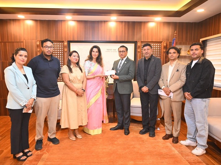 रसुवा बाढी प्रभावितका लागि NAIMA द्वारा ५० लाख रुपैयाँ सहयोग हस्तान्तरण