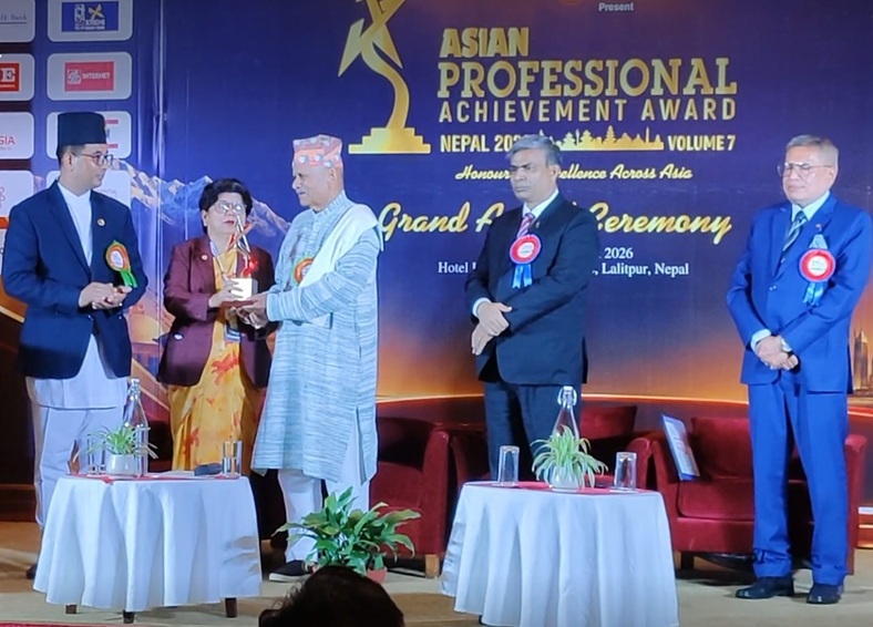 साल्ट ट्रेडिङकी सीईओ उर्मिला श्रेष्ठ ‘कर्पोरेट एक्सिलेन्स लिडरसिप अवार्ड’बाट सम्मानित