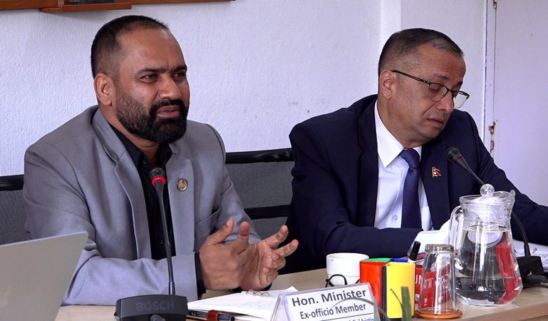 पर्यटन विधेयक पुनर्लेखनको चरणमा जान सक्छ : पर्यटनमन्त्री पौडेल 
