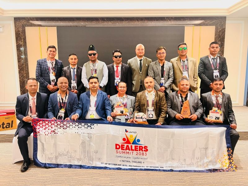 युनाइटेड डिलर्स समिट २०८३’ थाइल्याण्डमा सम्पन्न, नयाँ लुब्रिकेन्ट सार्वजनिक